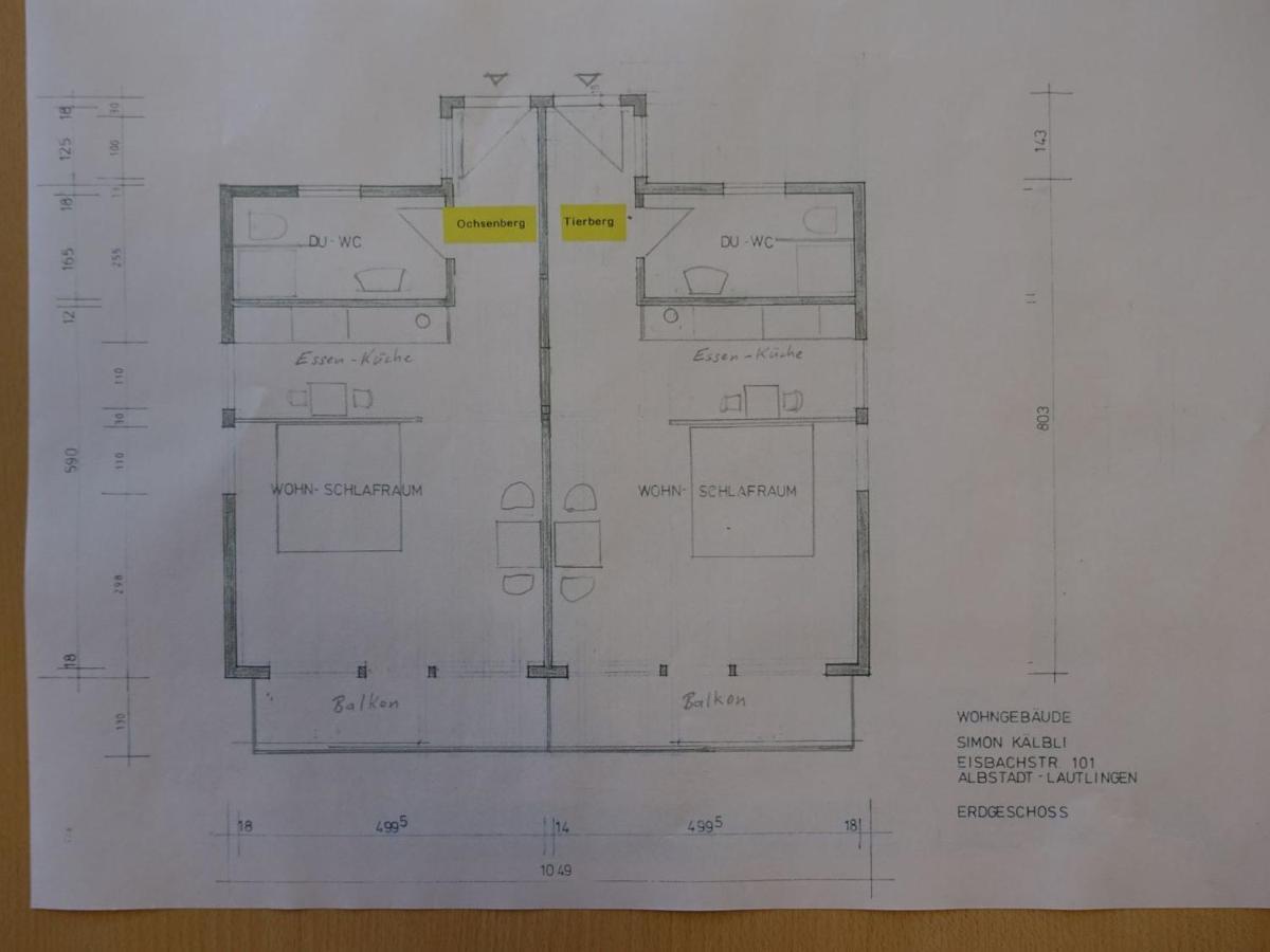 Ferienhaus Albzeit Albstadt Extérieur photo